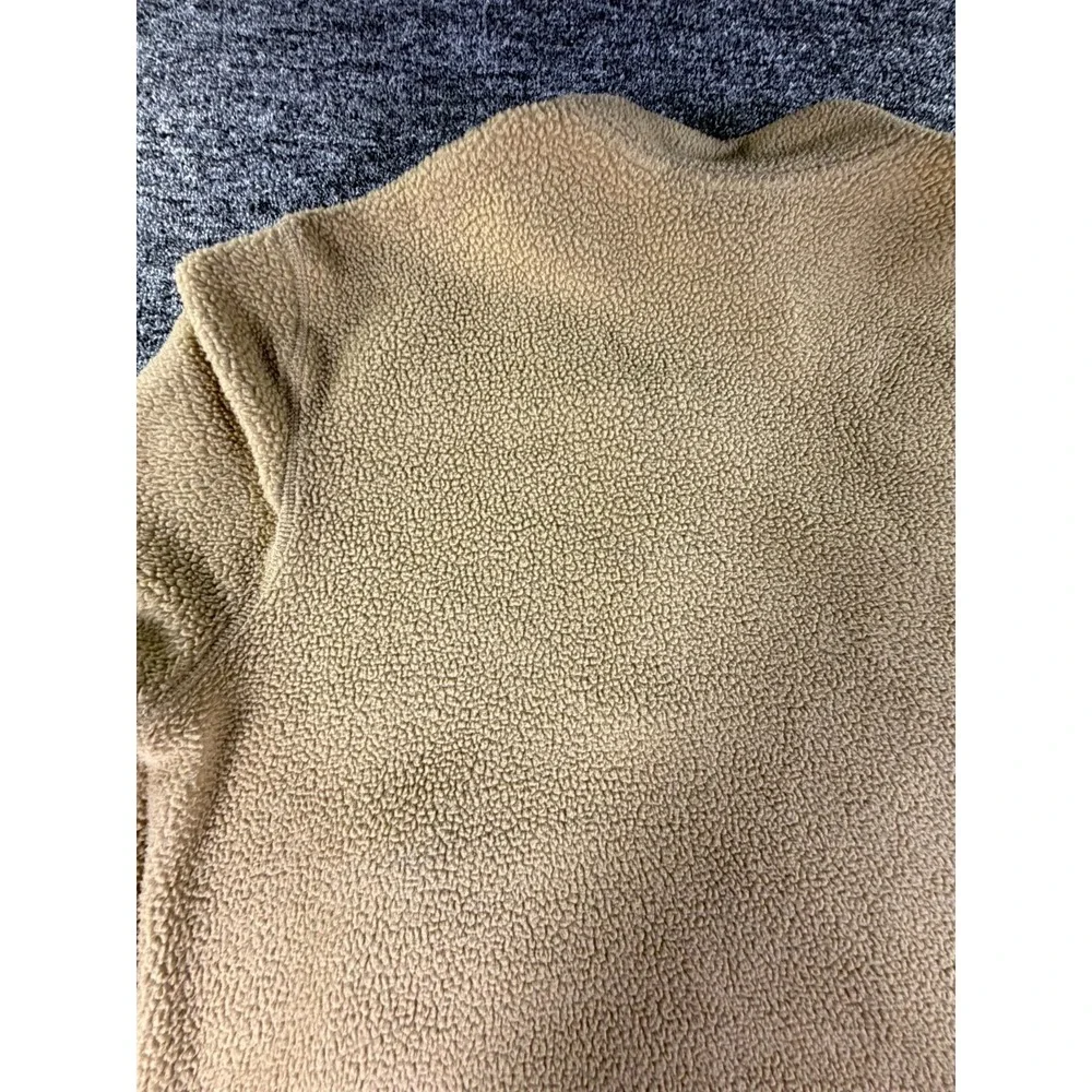 Free Country Fleece Jacket Mens 2XL 50-52 Camel Long Sleeve Full Zip Winter
